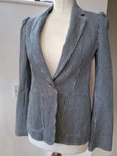 Me+Em Blazer Jacket Pinstripe