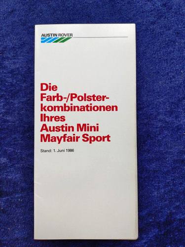 Austin mini mayfair sport - austin,