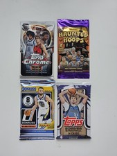 4 Sealed Packs of Basketball