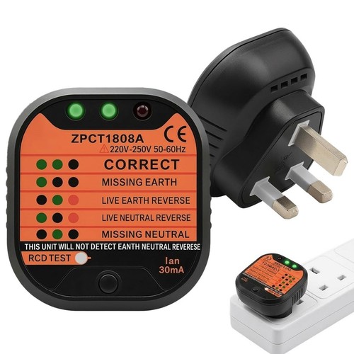 Socket tester 220 - tester, plug