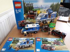 LEGO 4441 City Forest Police Dog Van Set with Instructions