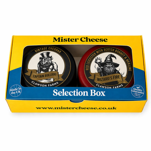 Cheese gift selection box - box, x