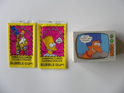 1990 topps the simpsons - 1990,
