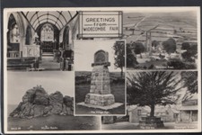 Devon Postcard - Greetings From Widecombe Fair   T2405