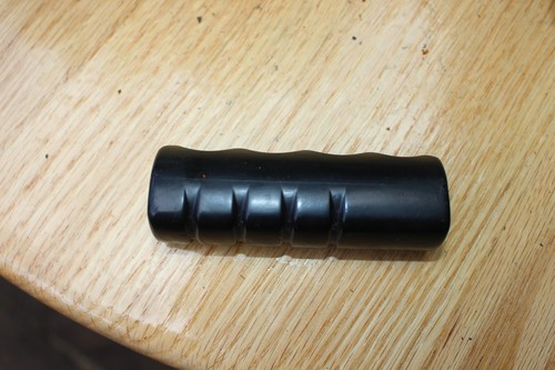 Single rubber handlebar grip - single,