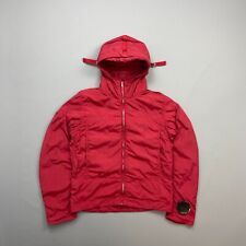 CP Company Red AW09 Watchviewer Cotton-Lined Hooded Nylon Jacket - 48 (M / S)