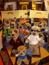 BNIB~ COMPARE THE MEERKAT - ALL AVAILABLE incl Alexandr,Sergei,Oleg ~ BOXED+CERT