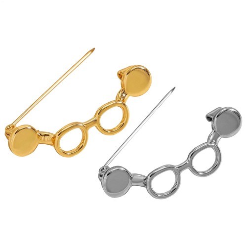 Glasses holder brooch - glasses,