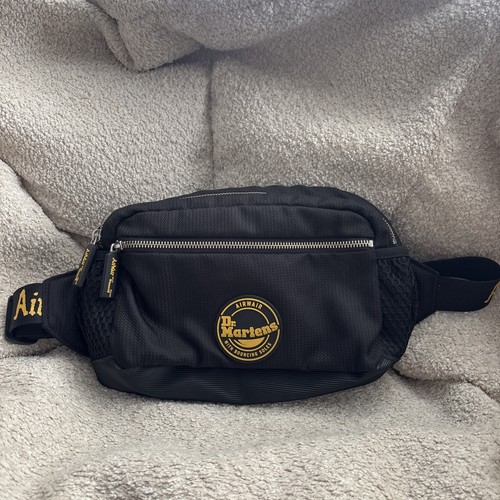Martens bum bag black - martens,