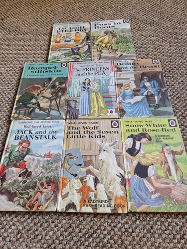 Vintage 1960s ladybird books
