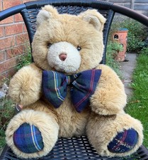 Harrods Christmas 1994 Foot Highland Teddy Bear