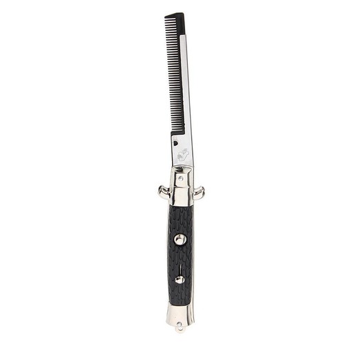 Push button pocket comb - pocket,