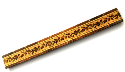 Antique tunbridge ware rule - tunbridge,