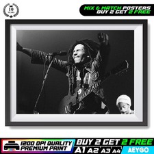 BOB MARLEY MUSIC Wall Art Size