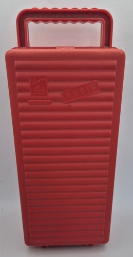 Red retro cassette tape - red,