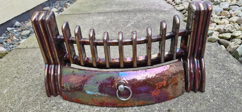 Vintage iridescent fire place - iridescent,