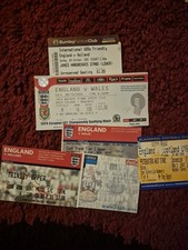 X6 SIX ENGLAND Match Ticket