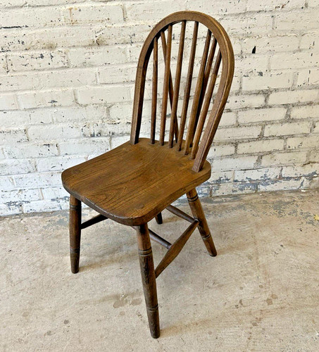 Antique victorian elm beech - antique, &