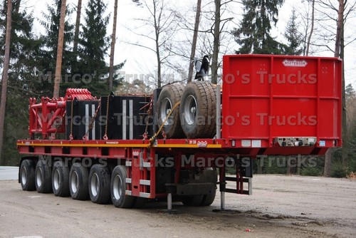 Truck photo platform - platform, trailer