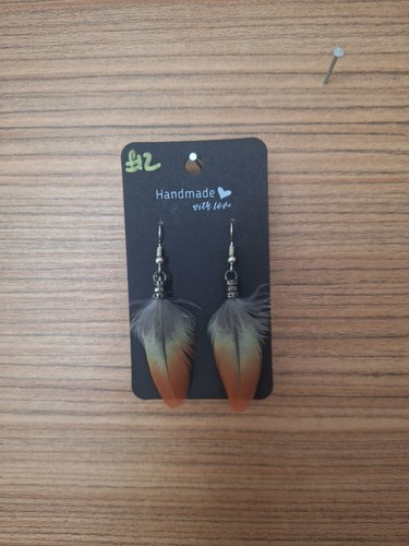 Taxidermy budgie earrings not - taxidermy,