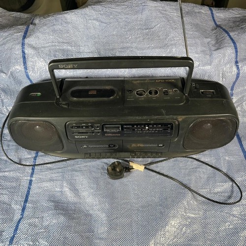 Sony cfd 100l vintage - sony, radio