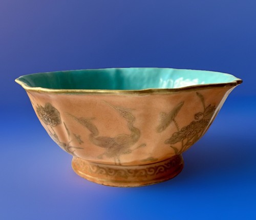 Chinese octagonal coral ground - octagonal,