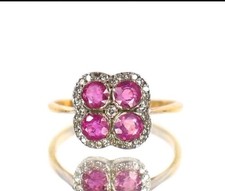 Antique 18ct Gold, Diamond &