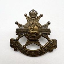 Genuine WW1 Notts & Derby
