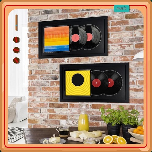 Wooden vinyl double record - vinyl,