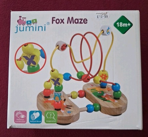 Wooden fox maze - wooden,