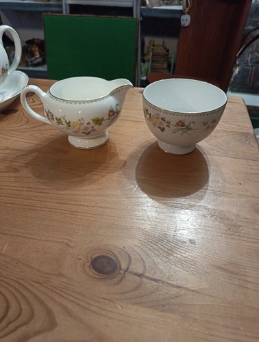 Wedgewood open sugar bowl and - open,