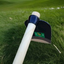 Garden Hoe Full Size Digging Tool with Wooden Handle Heavy Duty