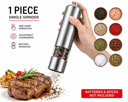 Electric salt pepper - salt, grinder
