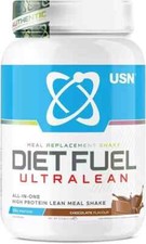 USN Diet Fuel Ultralean 1Kg Meal Replacement Weight Loss Protein Slimming Shake 