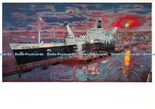 D050915 Methane Princess. On of the Liquid Methane Tankers Loading at Arzew. Alg