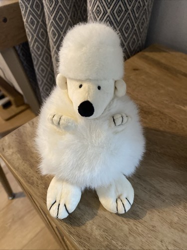 Jellycat puffball polar bear - polar,