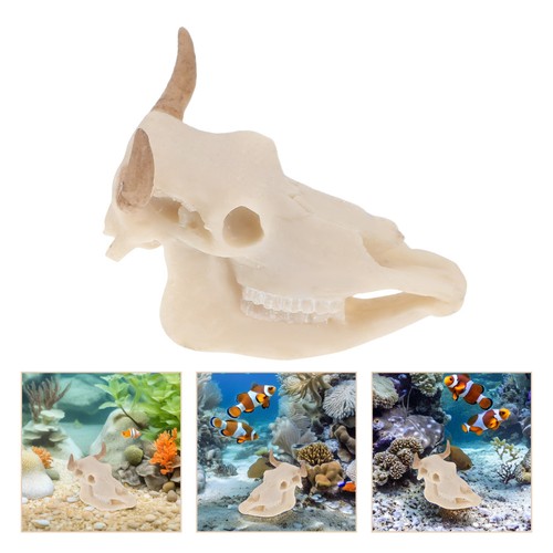 Resin skull aquarium - skull,
