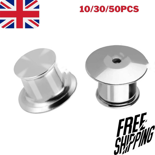 Locking pin backs - pin, metal