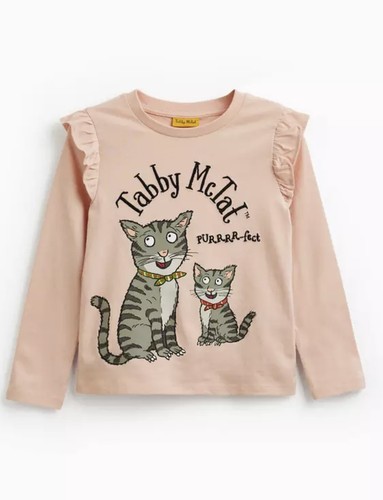 Girls tabby mctat shirt - tabby,