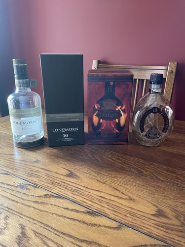 Two empty bottles - bottles, scotch