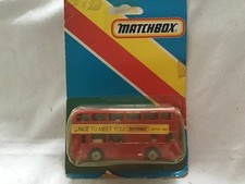 MATCHBOX MB 17 LONDONER NICE TO MEET YOU JAPAN ON CARD