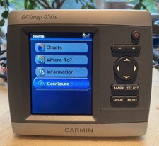Garmin GPSMAP 450S Colour chartplotter/sounder - Built-in UK/Ireland map detail