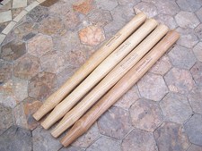 Job Lot Of  Wooden Tool Handles / Shafts - Replacement x 4 - New Old Stock - 11"