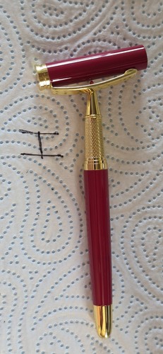 Luxury ball point - red, and