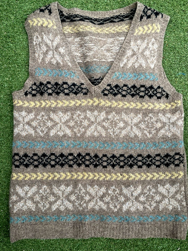 Vintage fair isle knitted - fair,