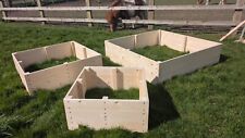 Large Wooden Garden Raised Grow Beds - Treated-Various Sizes-Planter Trough