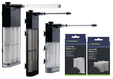 Aquarium Internal Corner Filters DENNERLE Shrimp Safe Filtration up to 100L