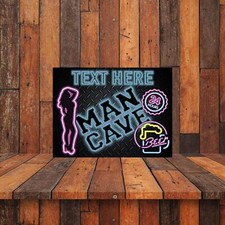 MAN CAVE THEME PERSONALISED