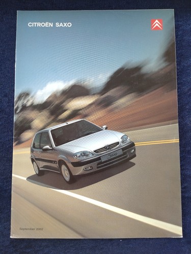 Citroen saxo vts - citroen, brochure