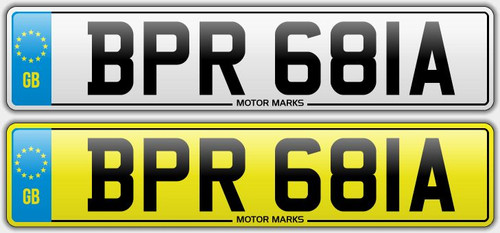 Cherished number plate - number,